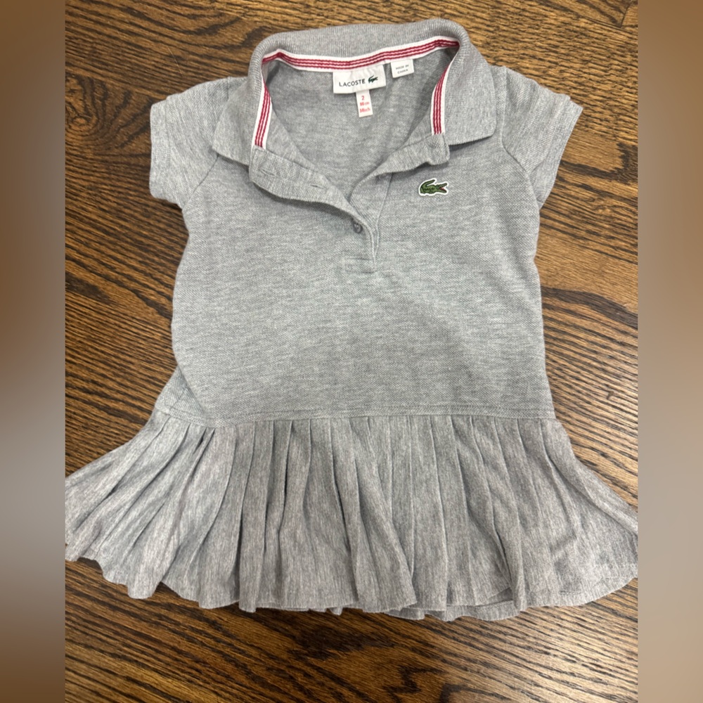 Lacoste Pleated Dress